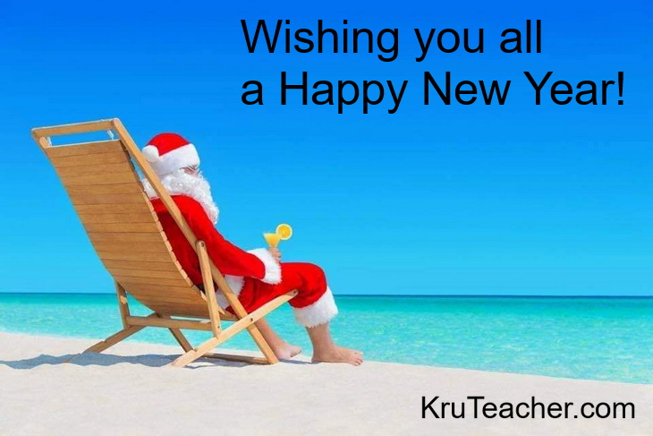 Happy New Year KruTeacher.com Thailand